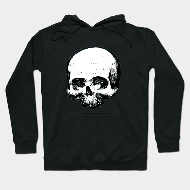 Old Skull Hoodie by StefanoArtibani